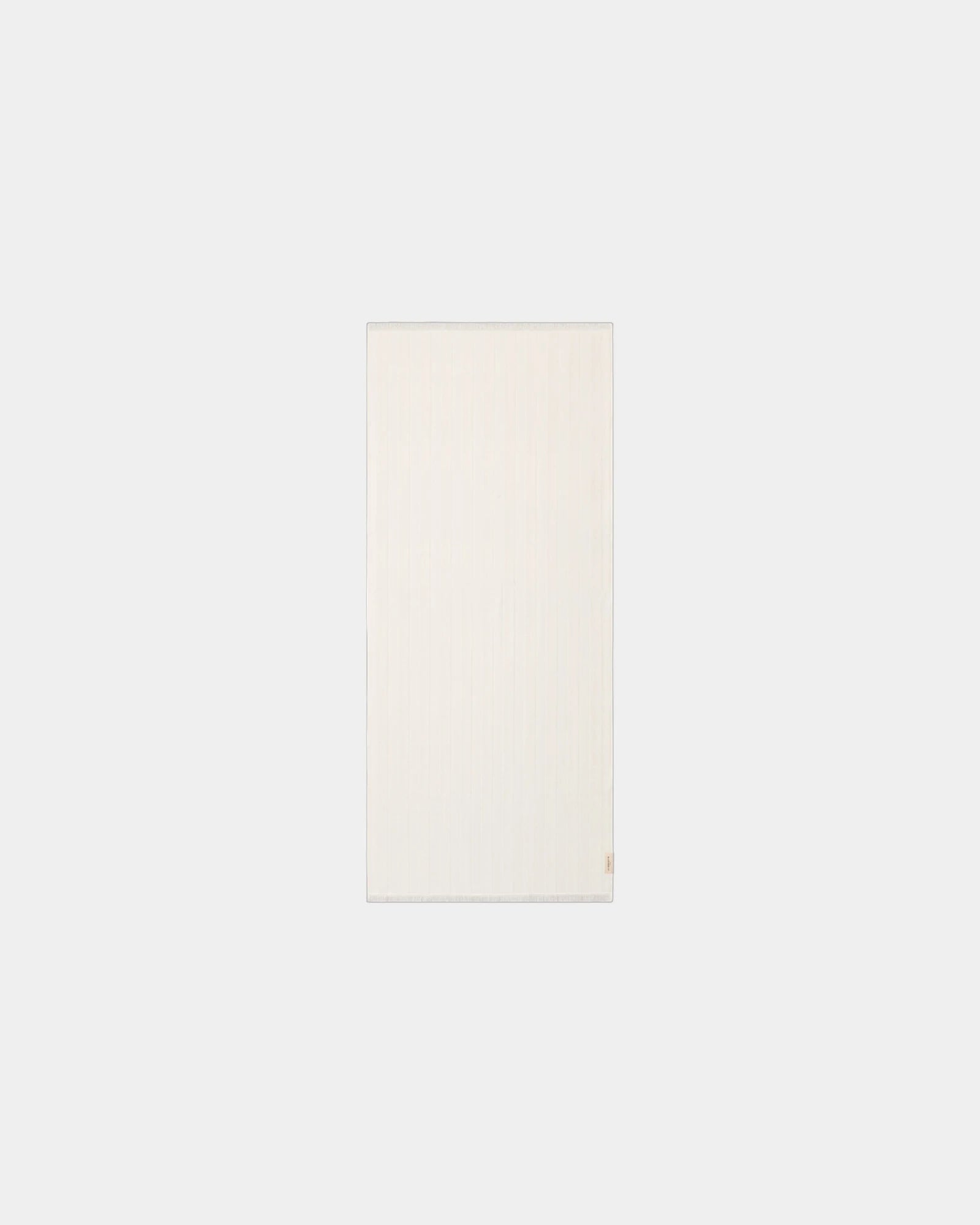 Fouta bi-materiale 90x200 da personalizzare - Bianco Perlato